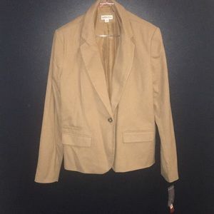 Camel Colored Merona Blazer Size 18